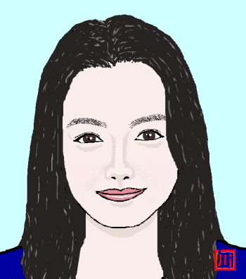 仲間由紀恵 イラスト