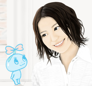 長澤まさみ イラスト似顔絵