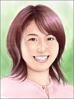 長澤まさみ イラスト似顔絵
