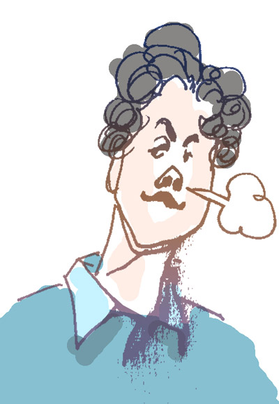 大泉洋 イラスト似顔絵