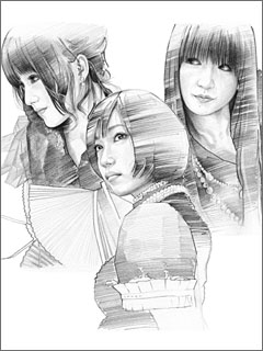 Perfume イラスト似顔絵