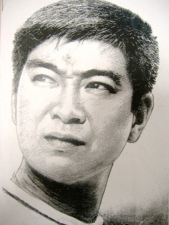 石原裕次郎 イラスト似顔絵