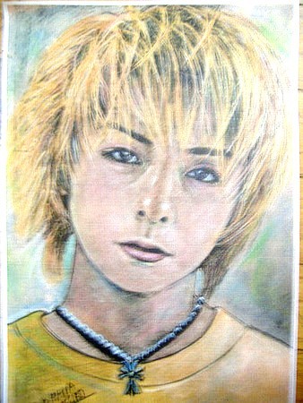 松岡充 イラスト似顔絵