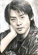 河村隆一 イラスト似顔絵