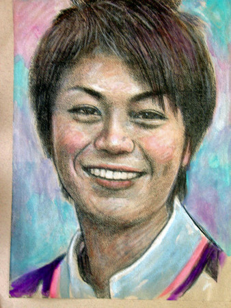 氷川きよし 画像 有名人の似顔絵二万枚公開中。