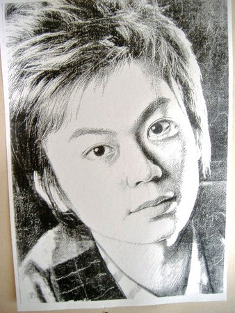 氷川きよし 画像 有名人の似顔絵二万枚公開中。
