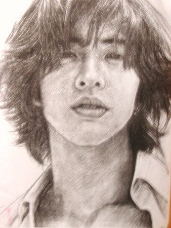 木村拓哉 イラスト似顔絵