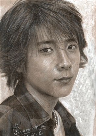 嵐 画像 有名人の似顔絵二万枚公開中。