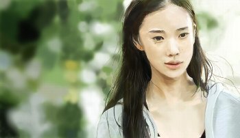 蒼井優 イラスト