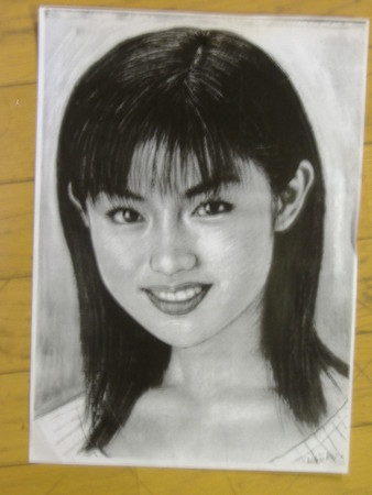 深田恭子 イラスト似顔絵