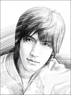 錦戸亮 イラスト似顔絵