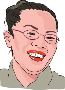 柴田理恵 イラスト似顔絵