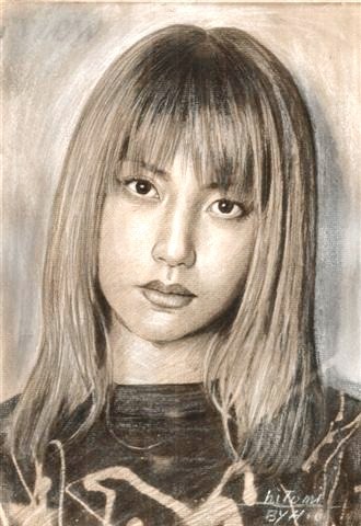 hitomi イラスト似顔絵
