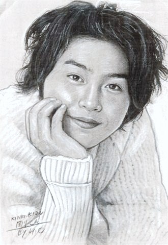 堂本剛 イラスト似顔絵