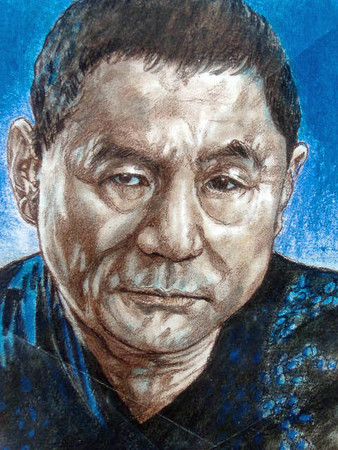 北野武 イラスト似顔絵