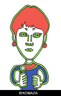 木村カエラ イラスト似顔絵