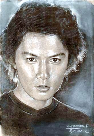 福山雅治 イラスト似顔絵
