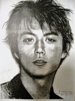 福山雅治 イラスト似顔絵