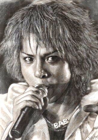 hyde イラスト似顔絵
