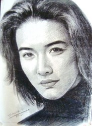 木村拓哉 イラスト似顔絵