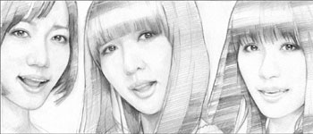 Perfume イラスト似顔絵