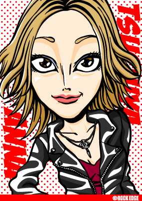 土屋アンナ イラスト似顔絵
