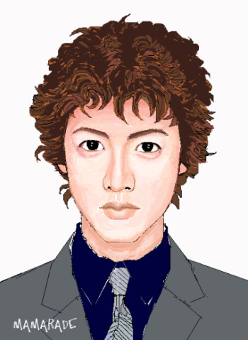 木村拓哉 イラスト