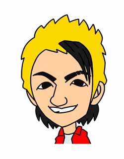 上地雄輔 イラスト似顔絵