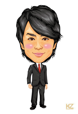 櫻井翔 イラスト