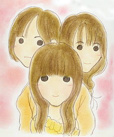 Perfume イラスト似顔絵