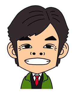 織田裕二 イラスト