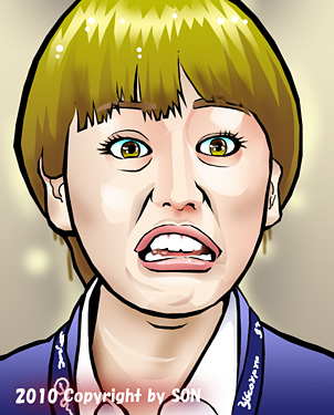 長澤まさみ イラスト似顔絵