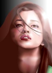 黒木メイサ イラスト似顔絵