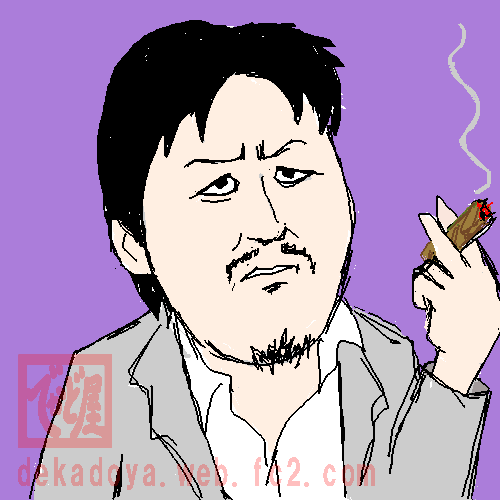 前田日明 画像 似顔絵でかど屋本舗