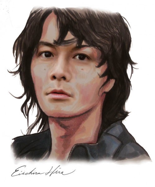 福山雅治 イラスト似顔絵