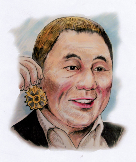 北野武 イラスト似顔絵