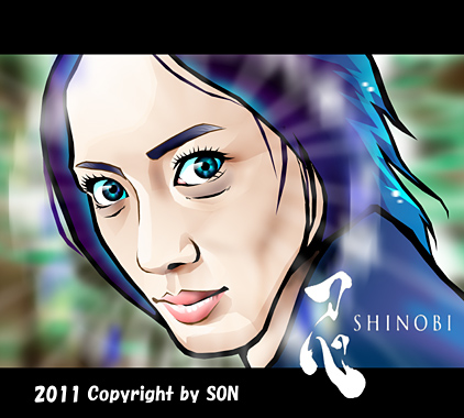 仲間由紀恵 イラスト