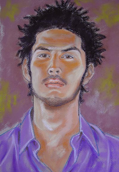 平井堅 イラスト似顔絵