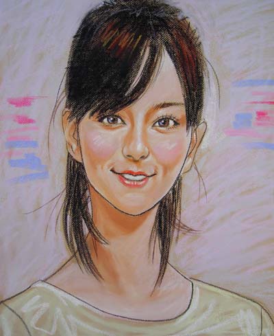 加藤ローサ イラスト似顔絵