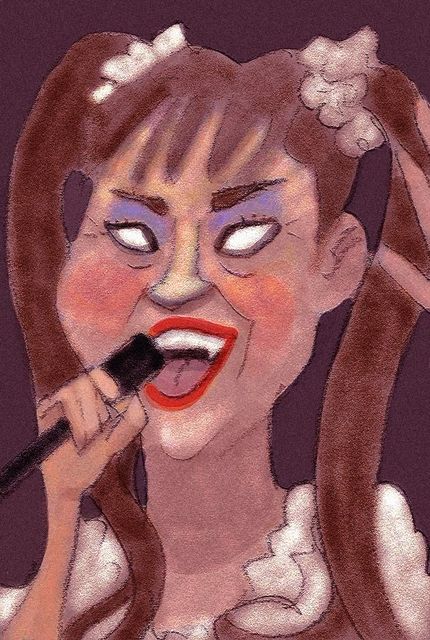 松田聖子 イラスト似顔絵