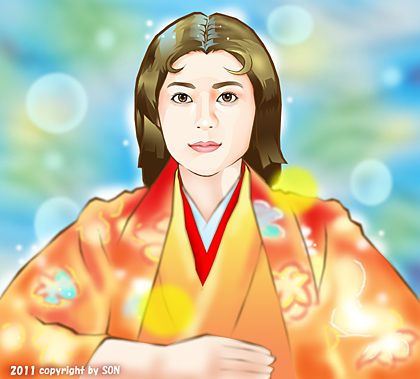 上野樹里 イラスト