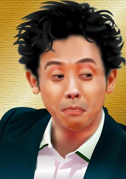 大泉洋 イラスト似顔絵