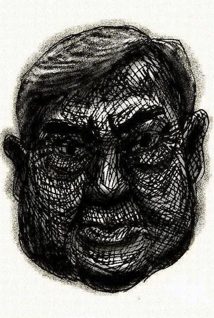 河野洋平 イラスト似顔絵