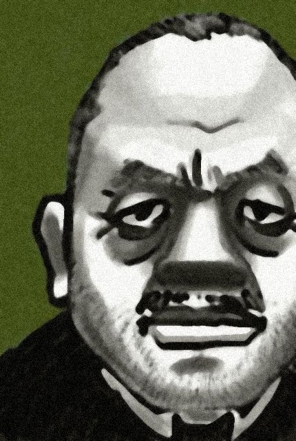 井筒和幸 イラスト似顔絵