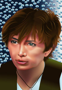 Gackt イラスト似顔絵