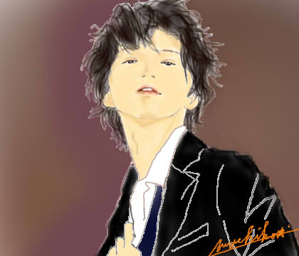 田口淳之介 イラスト