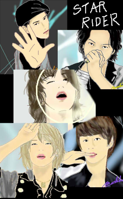 KAT-TUN 画像 イラスト工房　ALICE